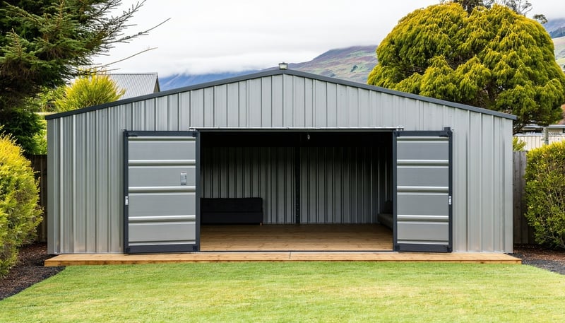 Custom bespoke shed by Attika in New Zealand